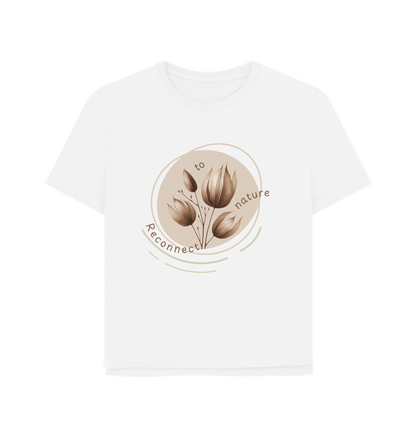 Reconnect Women's Relax Fit Organic T-shirt - Loom & Sprout