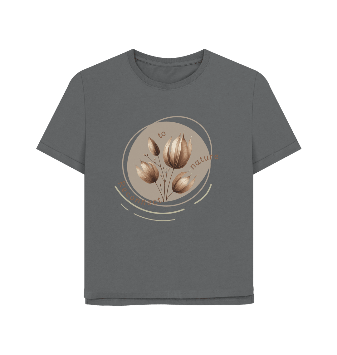 Reconnect Women's Relax Fit Organic T-shirt - Loom & Sprout