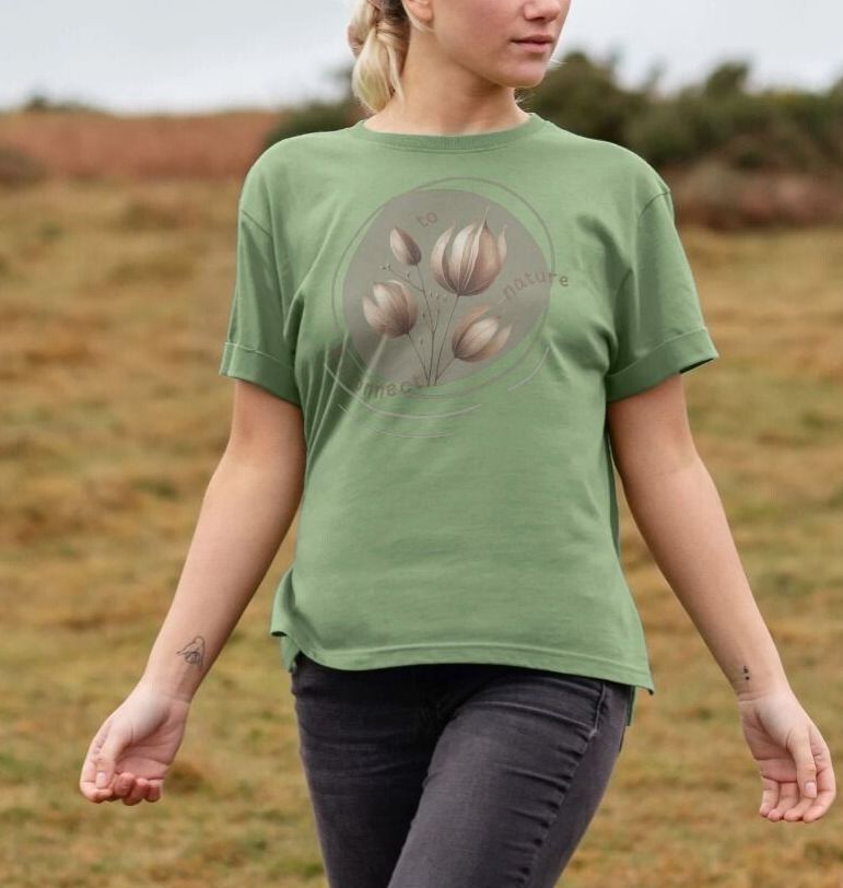 Reconnect Women's Relax Fit Organic T-shirt - Loom & Sprout