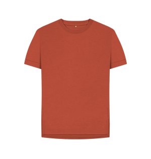 Rust Women's Relaxed Fit Organic T-Shirts