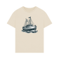 Sailing Boat Men's Oversized Organic T-Shirts - Loom & Sprout