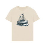 Sailing Boat Men's Oversized Organic T-Shirts - Loom & Sprout