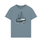 Sailing Boat Men's Oversized Organic T-Shirts - Loom & Sprout