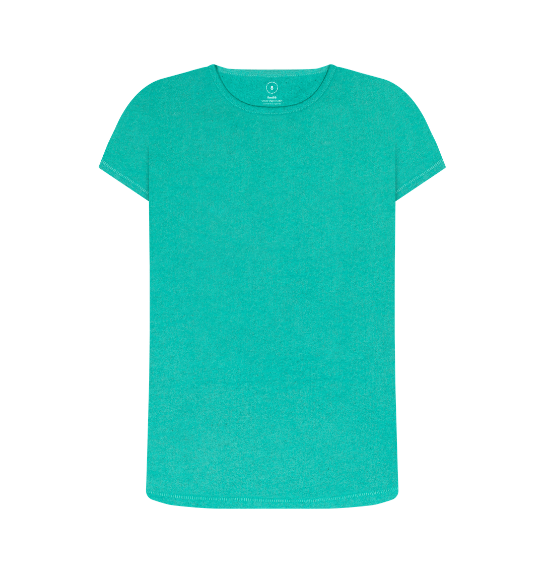 Seagrass Green Women's ReSprout Organic T-Shirts
