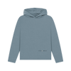 Seasons Leaves Women's Relaxed Fit Hoodie - Stone Blue