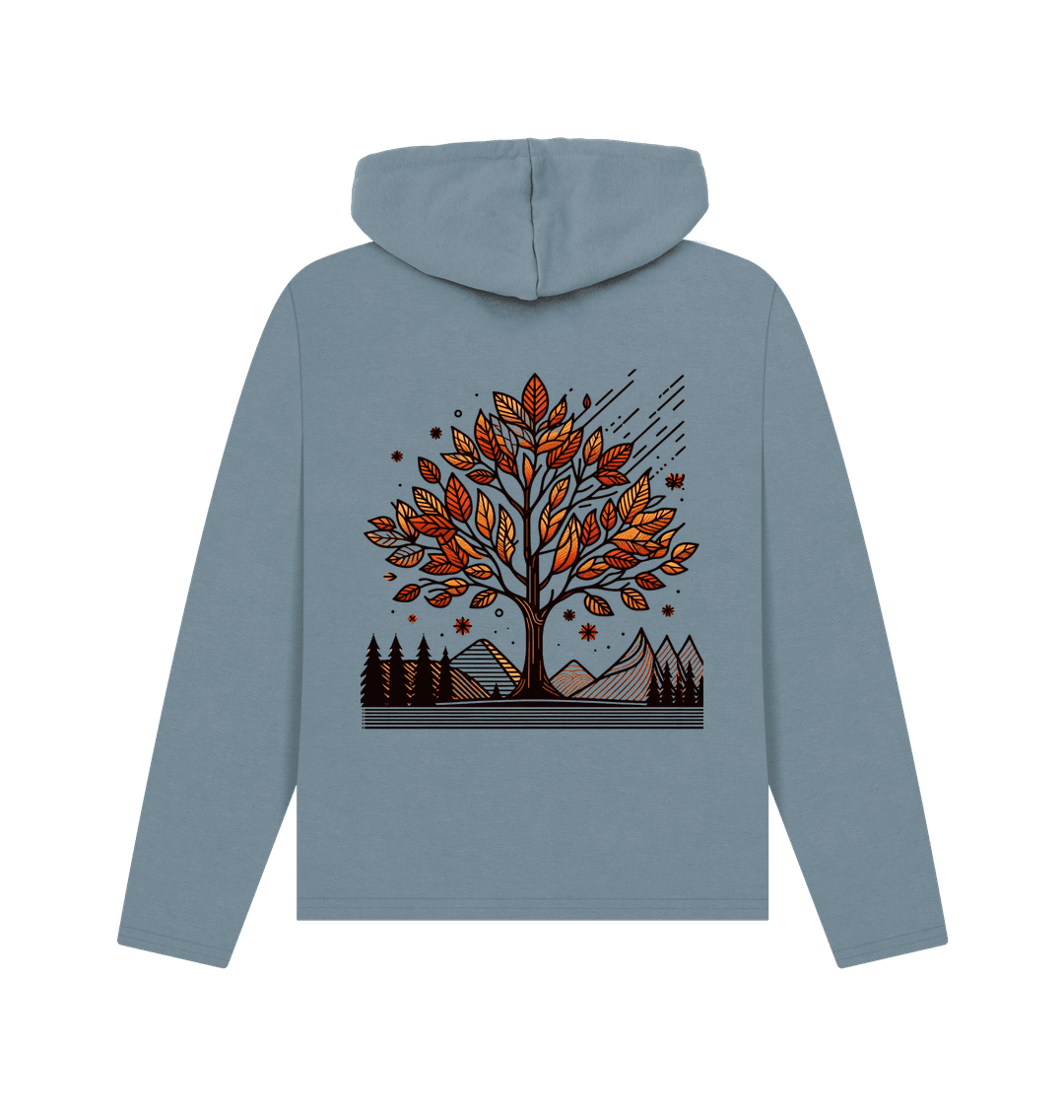 Seasons Leaves Women's Relaxed Fit Hoodie - Loom & Sprout