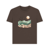 Serene Sands Women's Organic T-Shirt - Chocolate