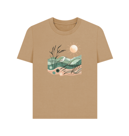Serene Sands Women's Organic T-Shirt - Loom & Sprout