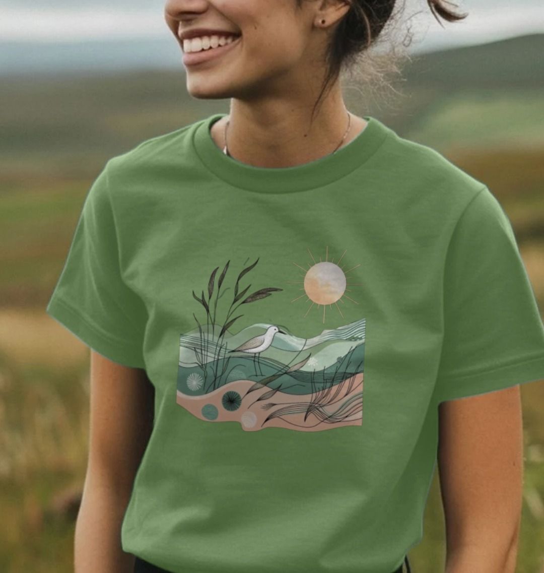 Serene Sands Women's Organic T-Shirt - Loom & Sprout