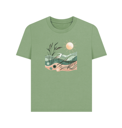 Serene Sands Women's Organic T-Shirt - Loom & Sprout