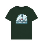 Shining Lighthouse Men's Oversized Organic T-Shirts - Loom & Sprout