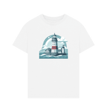 Shining Lighthouse Men's Oversized Organic T-Shirts - Loom & Sprout