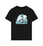 Shining Lighthouse Men's Oversized Organic T-Shirts - Loom & Sprout