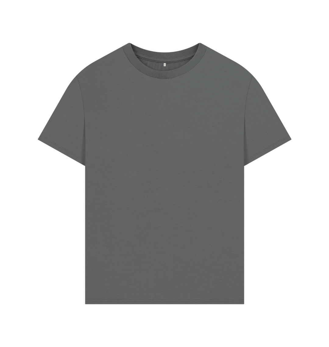 Slate Grey Men's Oversized Organic T-Shirts