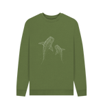 Spotted Fish Men's Crew Neck Sweatshirt - Loom & Sprout