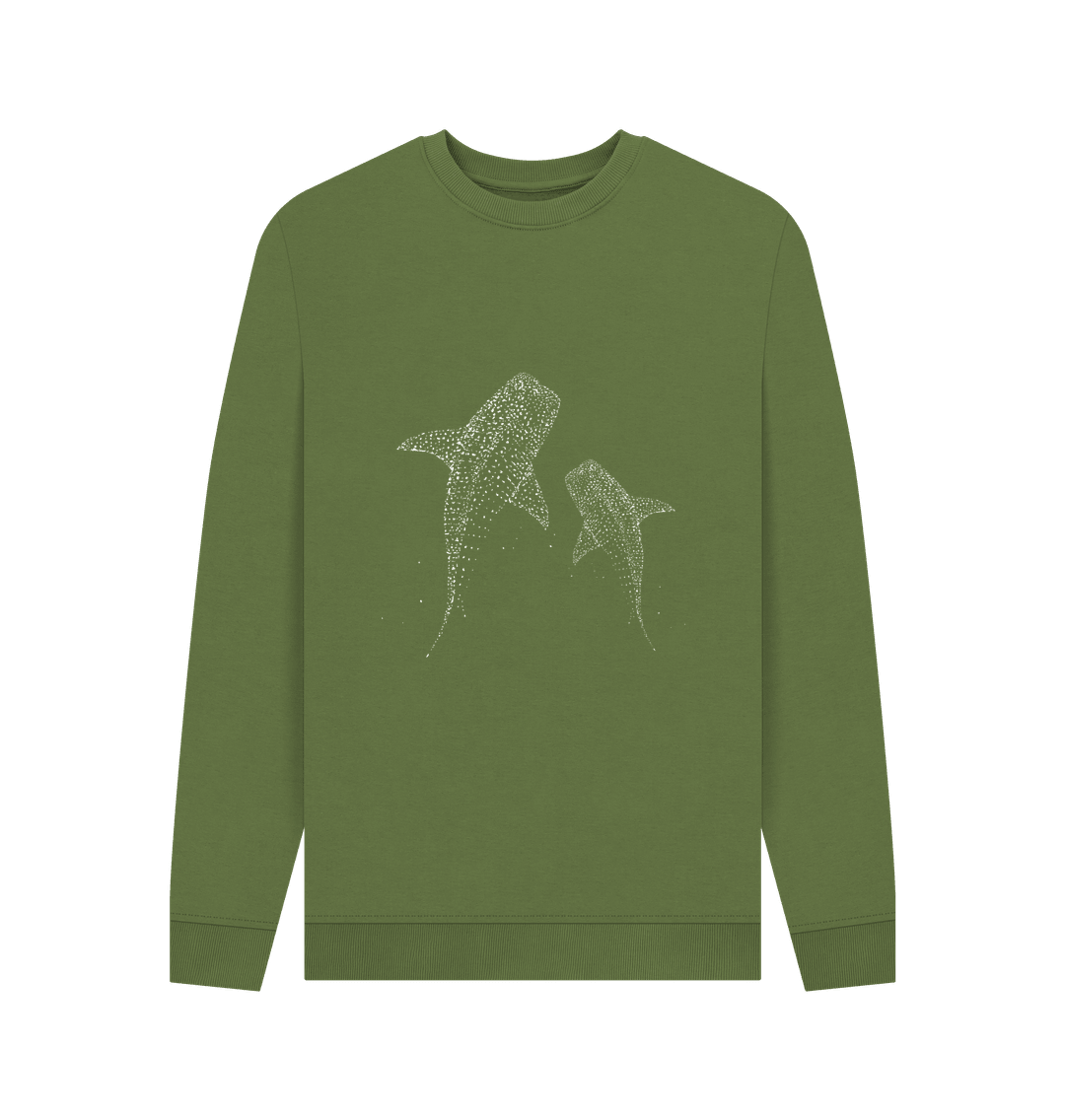 Spotted Fish Men's Crew Neck Sweatshirt - Loom & Sprout