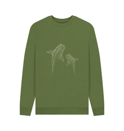 Spotted Fish Men's Crew Neck Sweatshirt - Loom & Sprout
