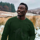 Spotted Fish Men's Crew Neck Sweatshirt - Loom & Sprout