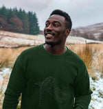 Spotted Fish Men's Crew Neck Sweatshirt - Loom & Sprout