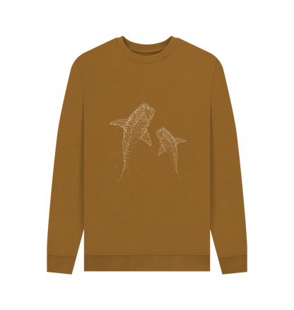 Spotted Fish Men's Crew Neck Sweatshirt - Loom & Sprout