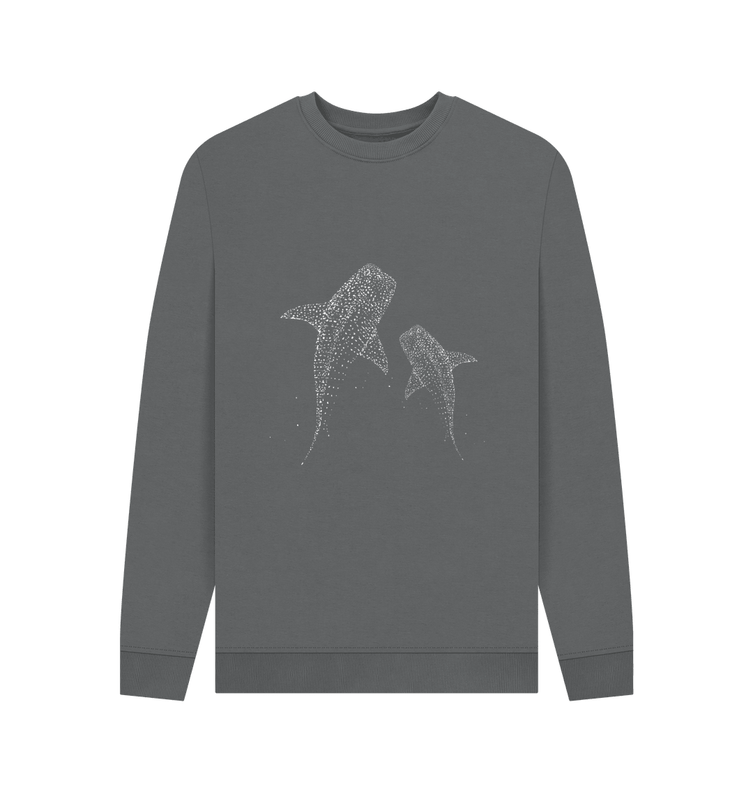 Spotted Fish Men's Crew Neck Sweatshirt - Loom & Sprout