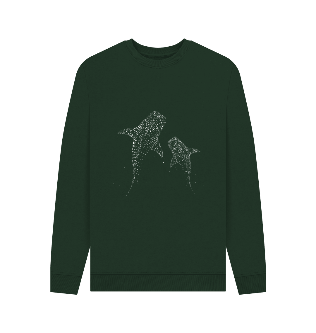 Spotted Fish Men's Crew Neck Sweatshirt - Loom & Sprout