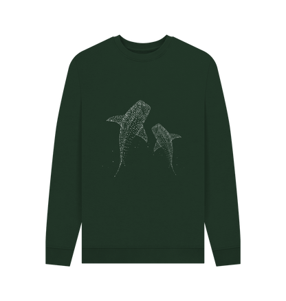 Spotted Fish Men's Crew Neck Sweatshirt - Loom & Sprout