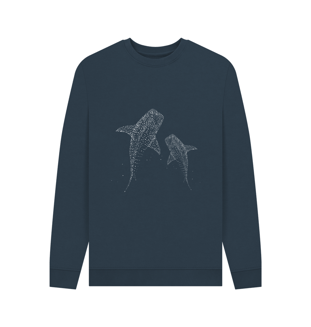 Spotted Fish Men's Crew Neck Sweatshirt - Loom & Sprout