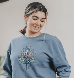 Sprout Women's Boxy Fit Organic Jumper - Loom & Sprout