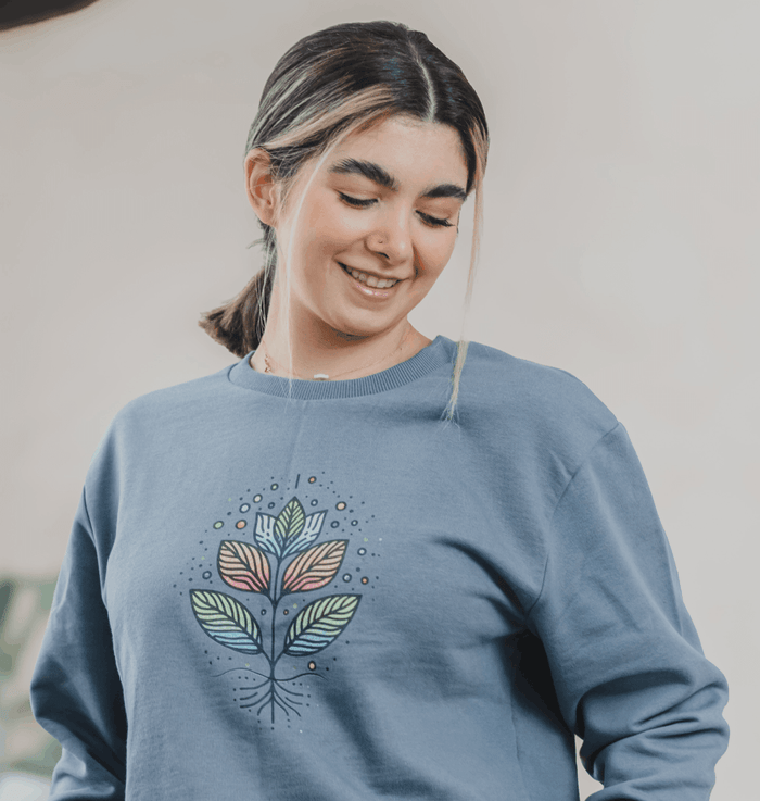 Sprout Women's Boxy Fit Organic Jumper - Loom & Sprout