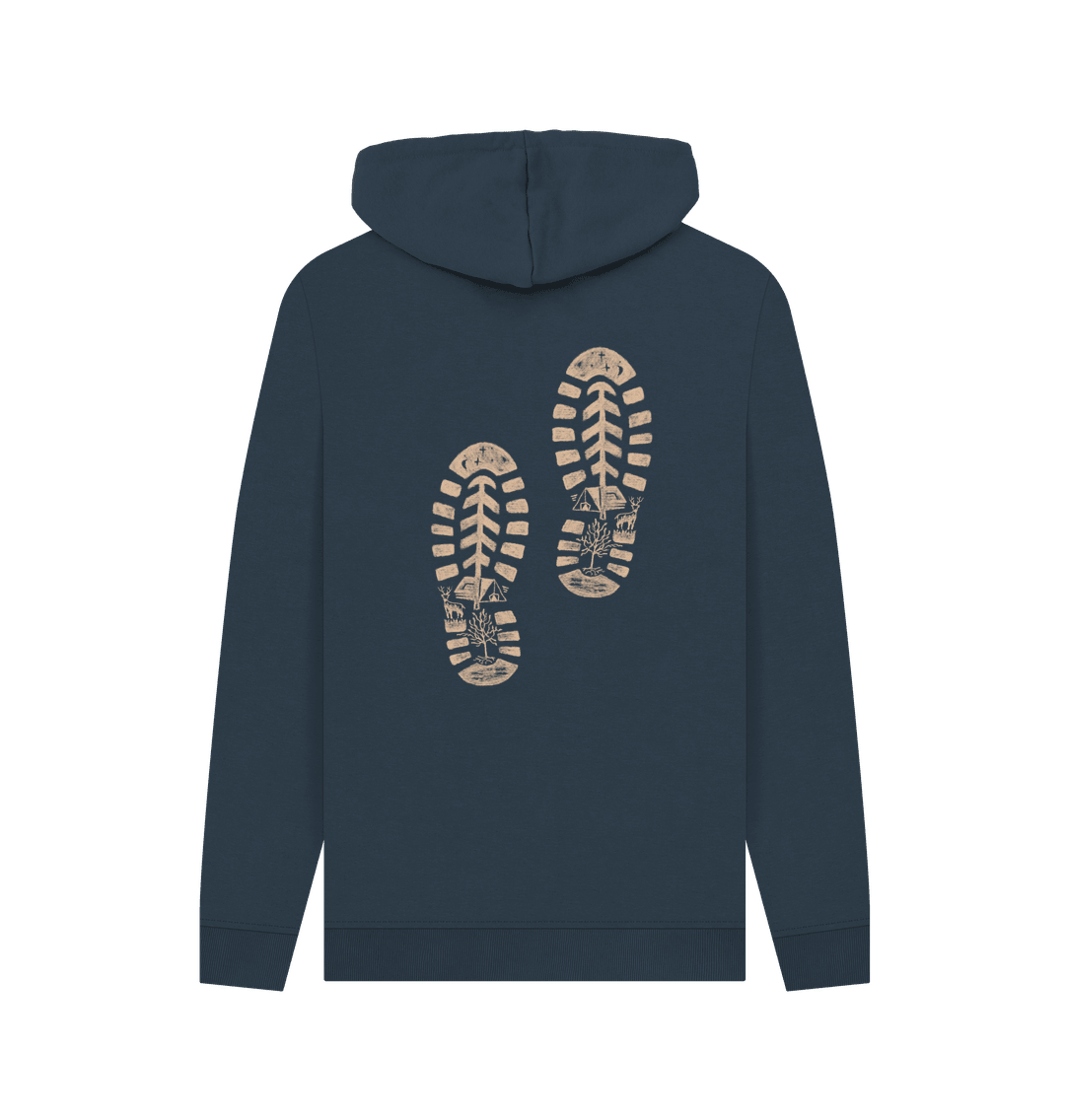 Steps of Life Men's Pullover Organic Hoodie - Loom & Sprout