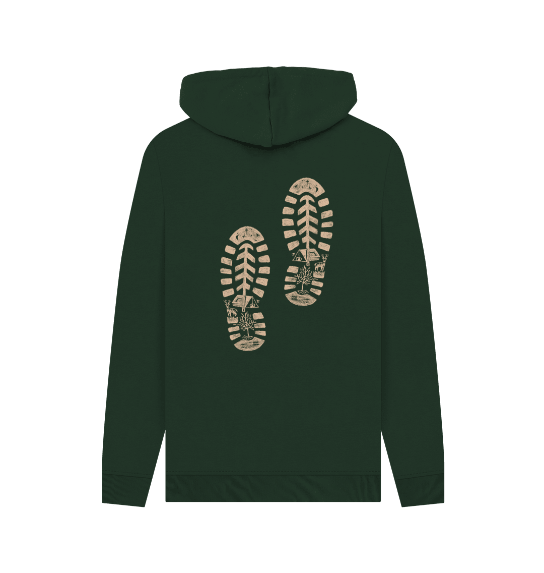 Steps of Life Men's Pullover Organic Hoodie - Loom & Sprout