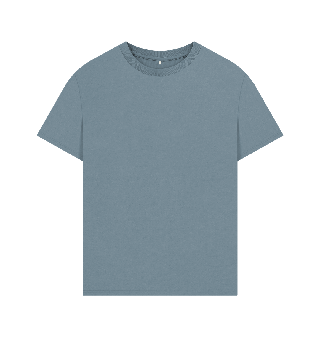 Stone Blue Men's Oversized Organic T-Shirts