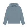 Hidden Bloom Women's Relaxed Fit Hoodie - Stone Blue