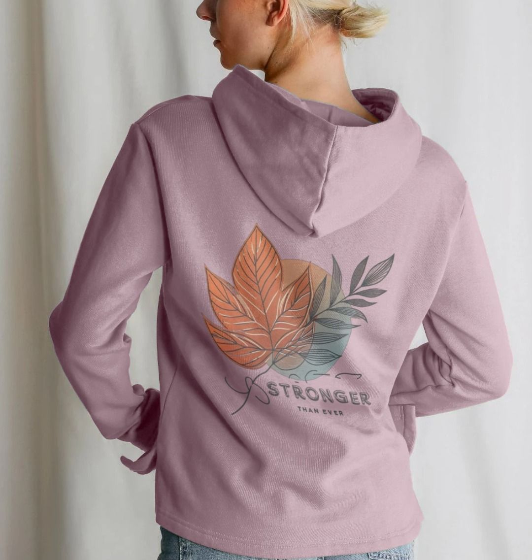 Stronger Than Ever Women's Relaxed Fit Hoodie - Loom & Sprout