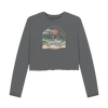 Sun and Birds Women's Boxy Fit Organic Jumpers - Slate Grey