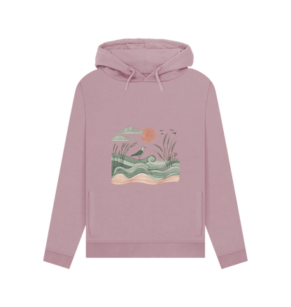 Sun and Birds Women's Pullover Organic Hoodie - Loom & Sprout