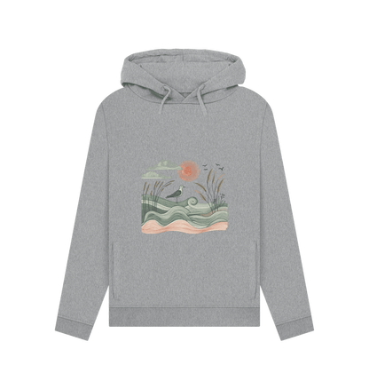 Sun and Birds Women's Pullover Organic Hoodie - Loom & Sprout