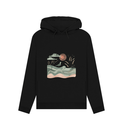 Sun and Birds Women's Pullover Organic Hoodie - Loom & Sprout