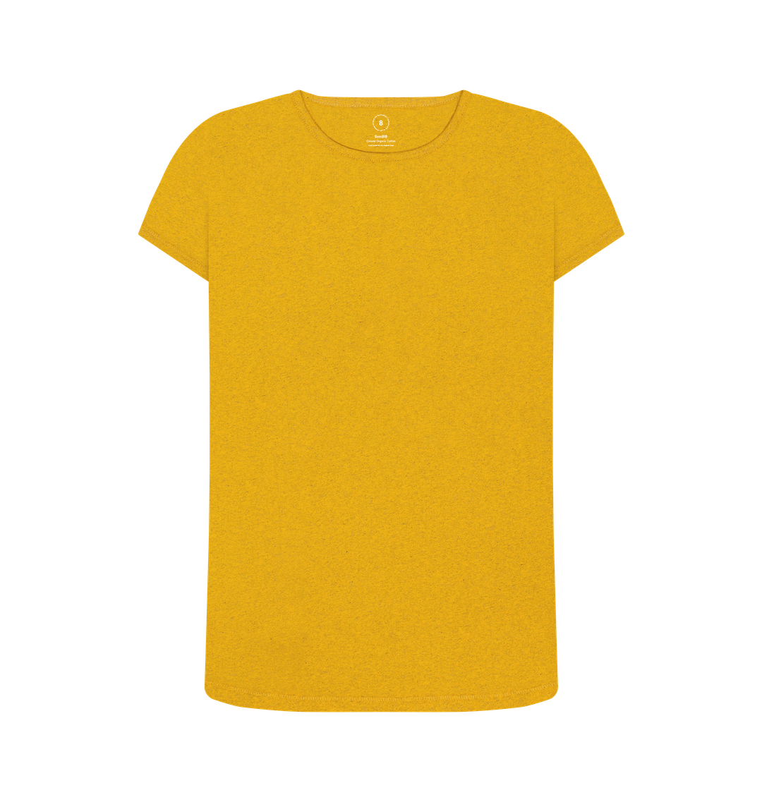 Sunflower Yellow Women's ReSprout Organic T-Shirts