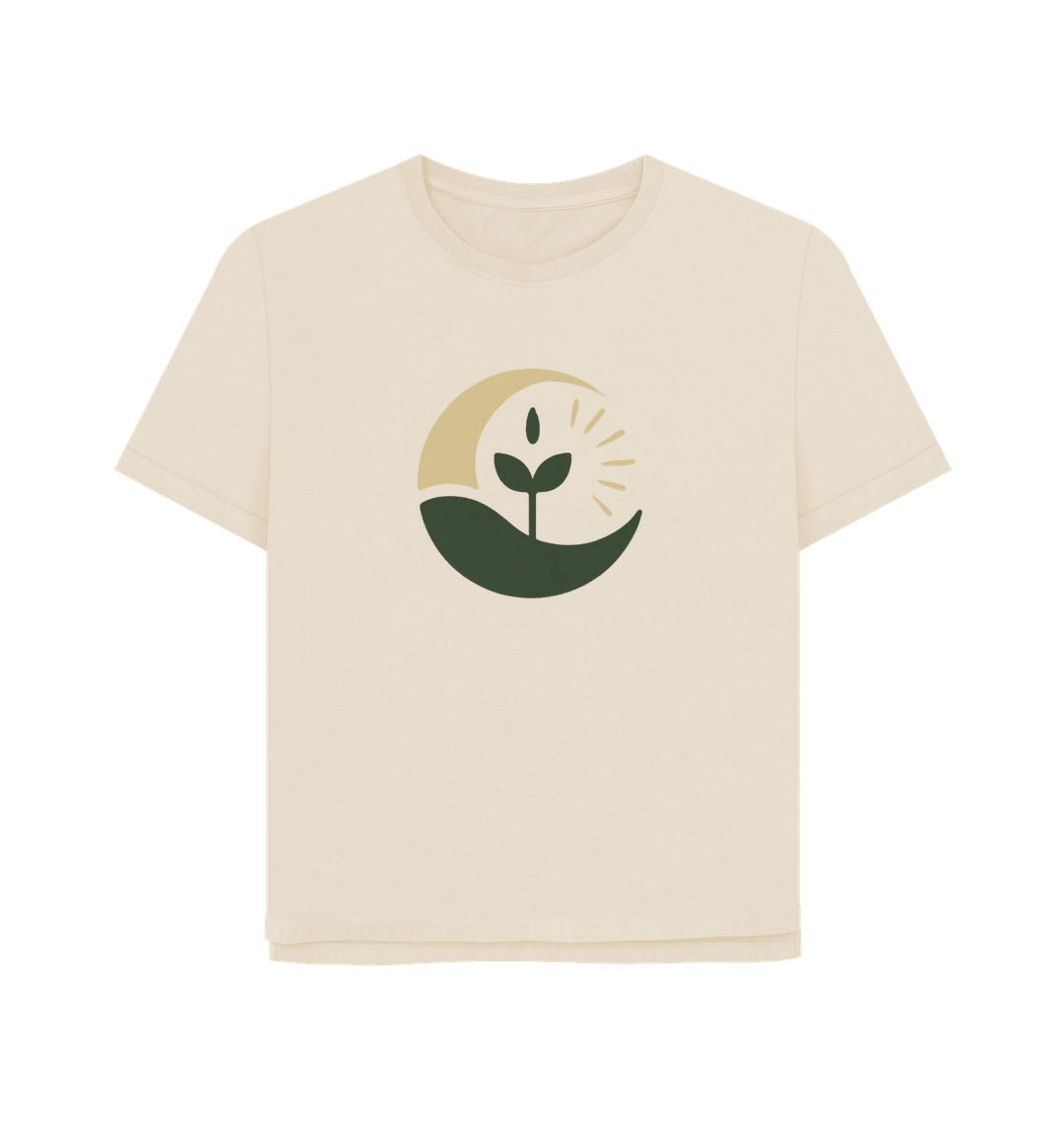 Sunrise Sprout Women's Relax Fit Organic T-shirt - Loom & Sprout