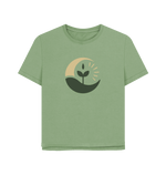 Sunrise Sprout Women's Relax Fit Organic T-shirt - Loom & Sprout