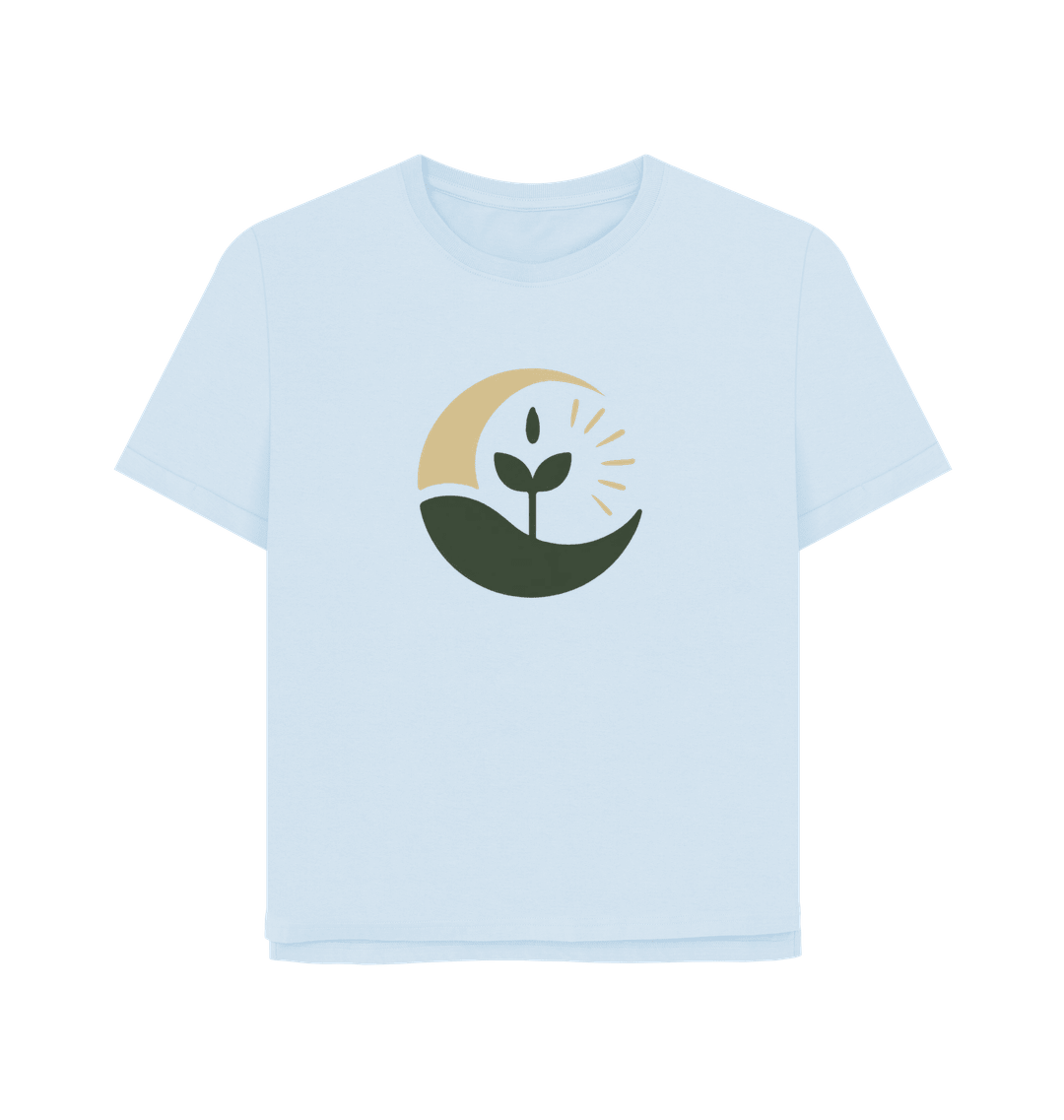 Sunrise Sprout Women's Relax Fit Organic T-shirt - Loom & Sprout