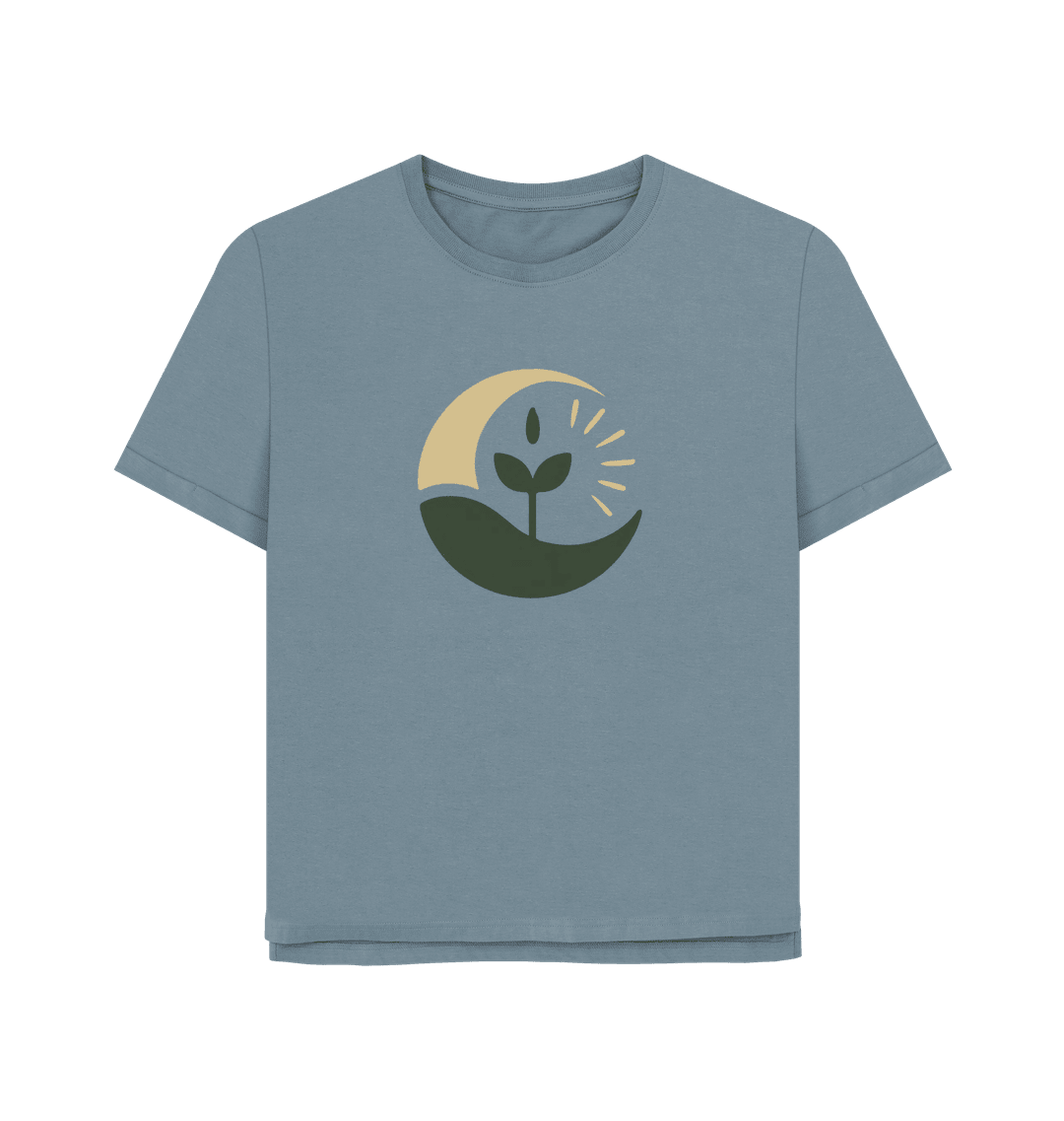 Sunrise Sprout Women's Relax Fit Organic T-shirt - Loom & Sprout