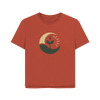 Sunrise Sprout Women's Relax Fit Organic T-shirt - Rust