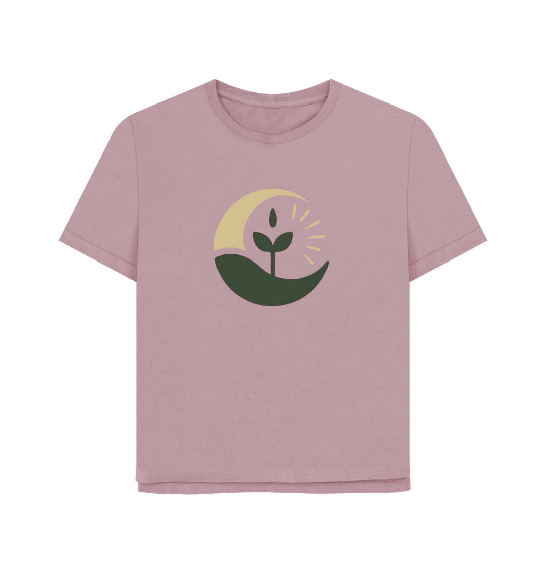 Sunrise Sprout Women's Relax Fit Organic T-shirt - Loom & Sprout