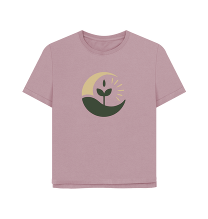 Sunrise Sprout Women's Relax Fit Organic T-shirt - Loom & Sprout