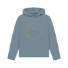 Sunshine Women's Relaxed Fit Hoodie - Stone Blue