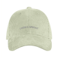 Sustainable Organic Cord Baseball Cap | Minimalist L&S Embroidery - Loom & Sprout