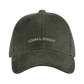 Sustainable Organic Cord Baseball Cap | Minimalist L&S Embroidery - Loom & Sprout